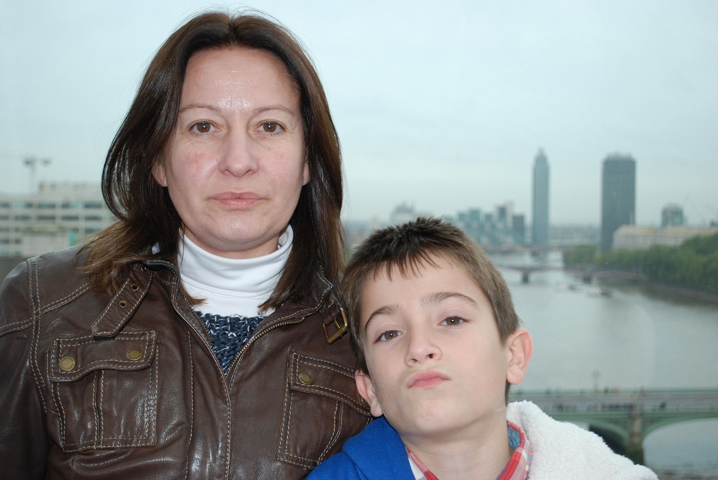 Ander with Mum, September 2013