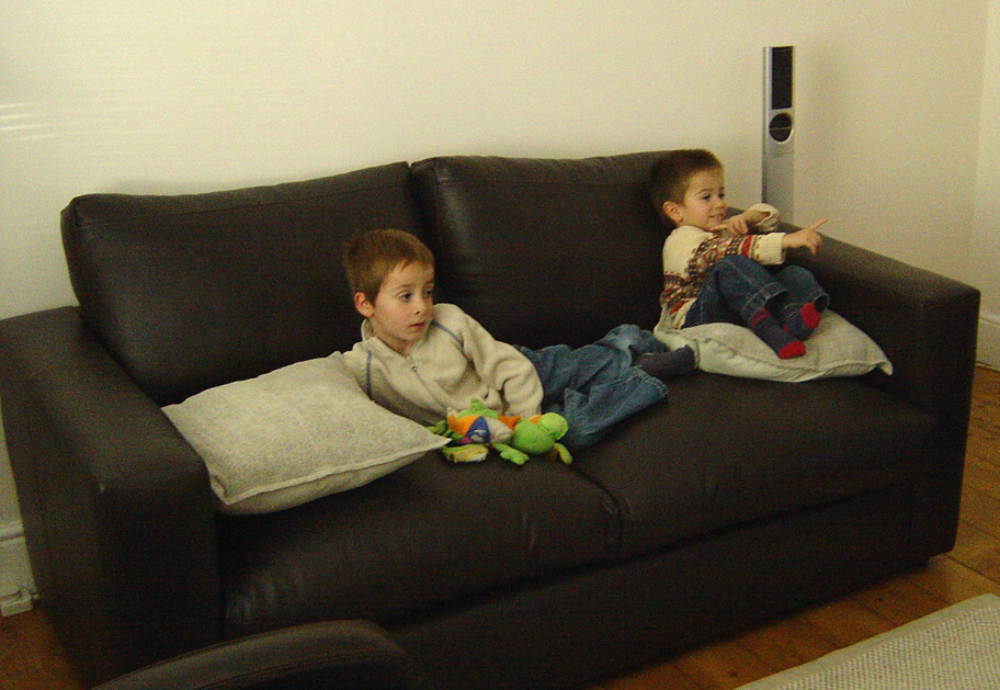 On Sofa - October 2005